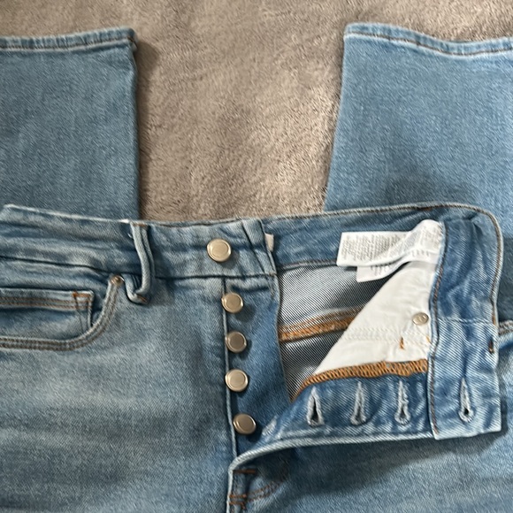 New Good American Good Legs Slim Straight Jeans - Picture 8 of 11